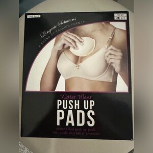 NWT Lingerie Solutions Water Wear Push Up Pads